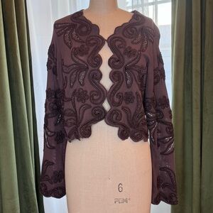 Embroidered fairy brown Jacket